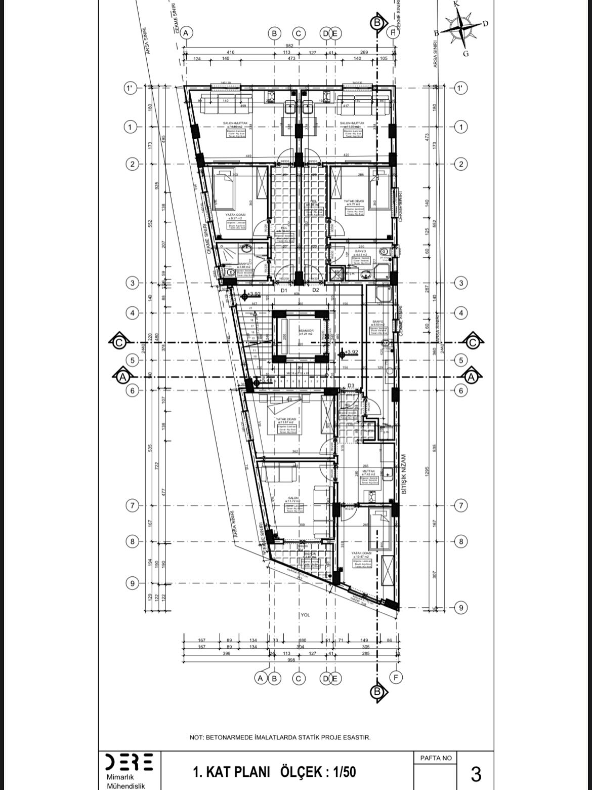 Çavdar Suit - Kat Planı